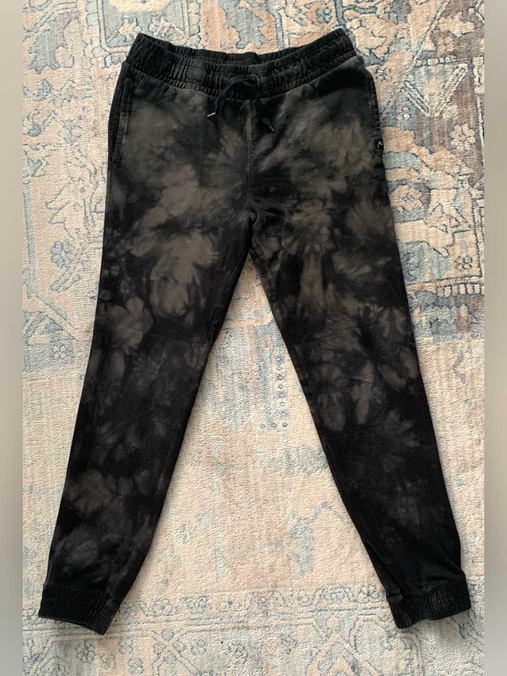 art class Kids Charcoal Cloud Tie-Dye Fleece Joggers Size L (12/14)